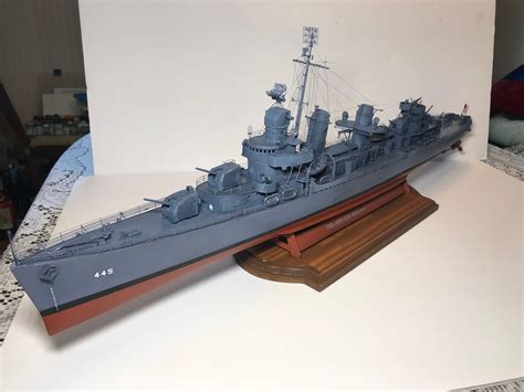 trumpeter 1/200 fletcher class destroyer